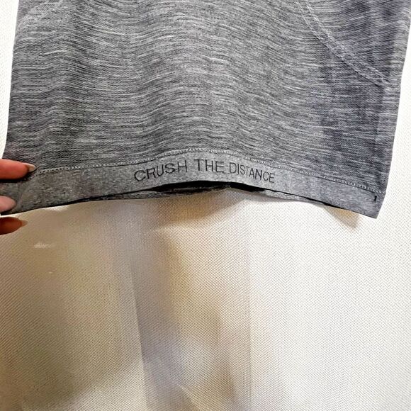 Lululemon Swift Stride Heathered Grey Racerback Tank Top Size 6 - Picture 11 of 14